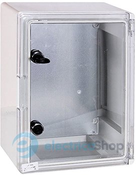 Корпус ударопрочный с АБС e.plbox.400.500.175.tr, 400х500х175мм, IP65 с прозрачной дверцей CP5014 E.NEXT