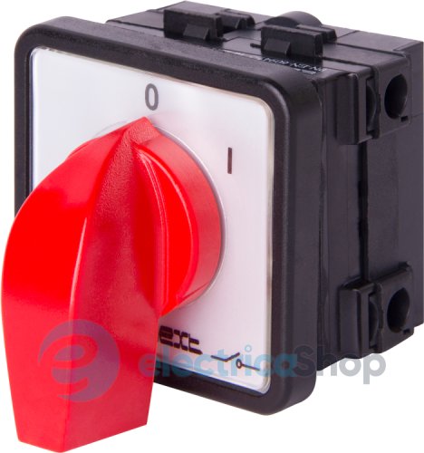 Пакетний перемикач LK25/1.216-ZP/45 щитовий, з передньою панеллю, 1p, 0-1, 25А 8461-200 E.NEXT