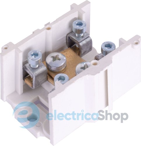 Клемна колодка прохідна e.tc.main.brass.35, 1х35 мм.кв./4х6 мм.кв., латунний контакт p0820001 E.NEXT