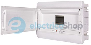 Корпус встраиваемый пластиковый (PT) 13-модульный, однорядный, IP30, с непрозрачной дверцей 6668-113непр E.NEXT