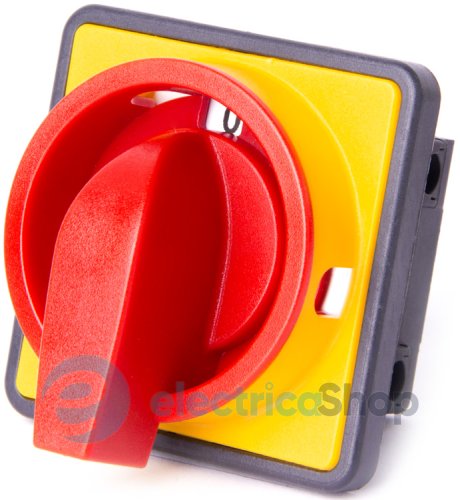 Пакетный переключатель LK25/1.216-ZК/45 щитовой, с передней панелью (под пломбирование), 1p, 0-1, 25А 8465-200 E.NEXT