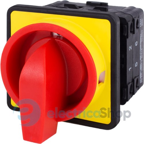 Пакетний перемикач LK63/2.211-ZК/45 щитовий, з передньою панеллю (під пломбування), 3p, 0-1, 63А 8815-200 E.NEXT