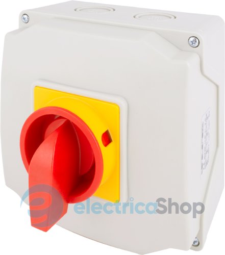 Пакетный переключатель LK63/2.211-ОК/45 в корпусе (под пломбировку), 3p, 0-1, 63А, IP44 8818-200 E.NEXT