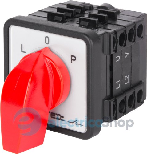 Пакетний перемикач LK25/3.325-ZP/45 щитовий, з передньою панеллю, L-0-P, 25А 8451-200 E.NEXT