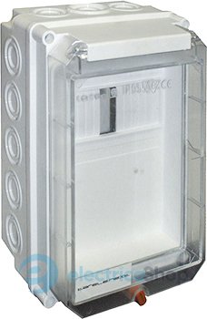 Коробка розподільча пластикова SW-K-51 IP55 під автоматичні вимикачі (250*166*140) 61 E.NEXT