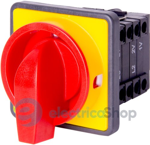 Пакетный переключатель LK16/4.322-ZК/45 щитовой, с передней панелью (под пломбирование), 0-1-2, 16А 8325-200 E.NEXT