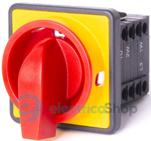 Пакетний перемикач LK25/4.322-ZК/45 щитовий, з передньою панеллю (під пломбування), 0-1-2, 25А 8425-200 E.NEXT