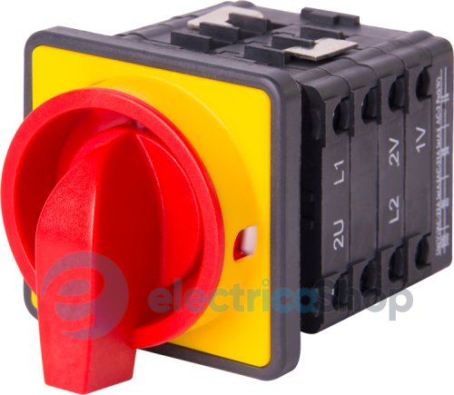 Пакетний перемикач LK40/4.322-ZК/45 щитовий, з передньою панеллю (під пломбування), 0-1-2, 40А 8625-200 E.NEXT