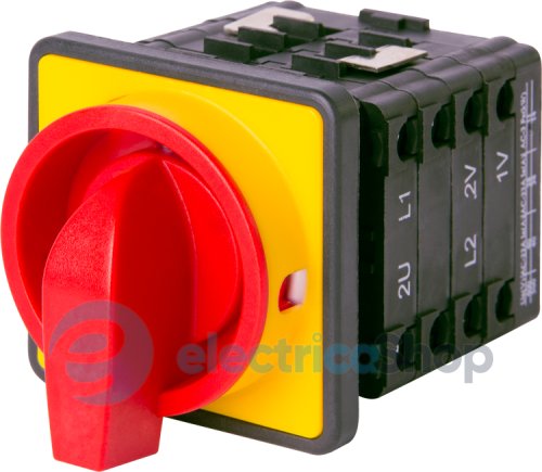 Пакетний перемикач LK63/4.322-ZК/45 щитовий, з передньою панеллю (під пломбування), 0-1-2, 63А 8825-200 E.NEXT