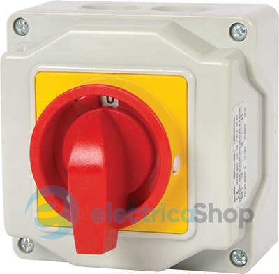 Пакетный переключатель LK63/4.322-ОК/45 в корпусе (под пломбировку), 0-1-2, 63А, IP44 8828-200 E.NEXT