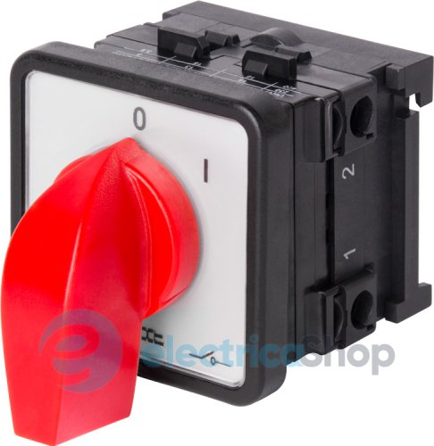 Пакетний перемикач LK16/1.216-ZP/45 щитовий, на DIN - рейку, 1p, 0-1, 16А 8367-200 E.NEXT