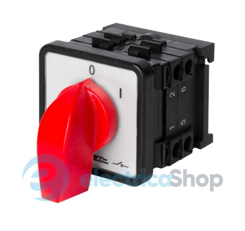 Пакетний перемикач LK16/2.211-SP/45 щитовий, на DIN - рейку, 3p, 0-1, 16А 8317-200 E.NEXT