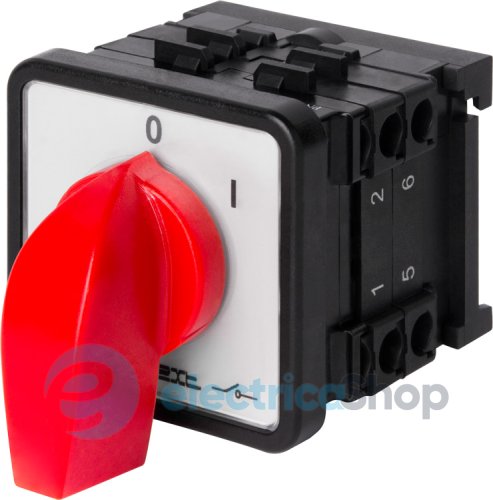 Пакетный переключатель LK25/2.211-SP/45 щитовой, на DIN-рейку, 3p, 0-1, 25А 8417-200 E.NEXT