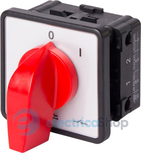 Пакетный переключатель LK40/1.216-SP/45 щитовой, на DIN-рейку, 1p, 0-1, 40А 8667-200 E.NEXT