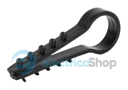 Дюбель ялинка 16 mm для круг. пров. e.metiz.dowel.fir.black.16, чорний 50 шт. E.NEXT m0080031