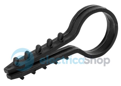 Дюбель ялинка 20 mm для круг. пров. e.metiz.dowel.fir.black.20, чорний 50 шт. E.NEXT m0080032