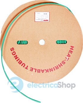 Трубка термоусадочная e.termo.stand.roll.3.1,5.green, 3/1,5, 200м, зеленая s059007 E.NEXT