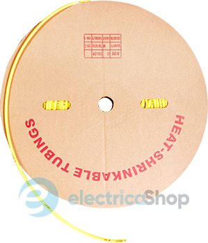 Трубка термоусадочная e.termo.stand.roll.3.1,5.yellow, 3/1,5, 200м, желтая s059009 E.NEXT