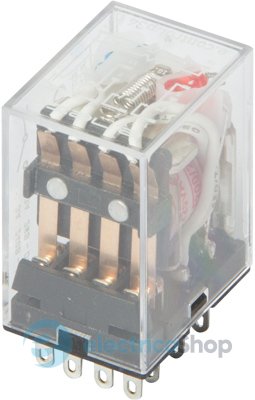 Реле проміжне e.control.p346L з Led індикацією 3А, 4 гр. конт., 230В АC i.my4n.230ac E.NEXT