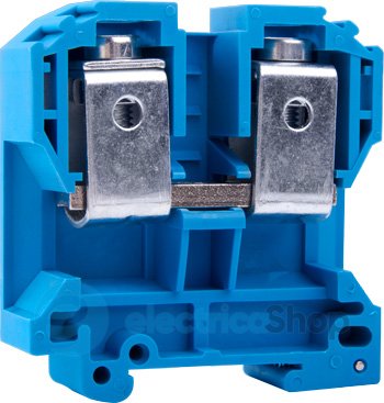 Клемна колодка набірна на DIN-рейку e.tc.din.pro.70.blue, синя, без кришки p049027 E.NEXT