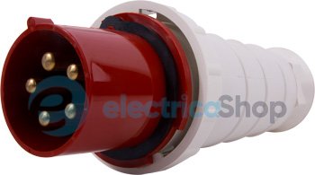 Силовая вилка переносная e.plug.pro.5.125, 5п., 380V, IP67, 125A, (045) p011012 E.NEXT