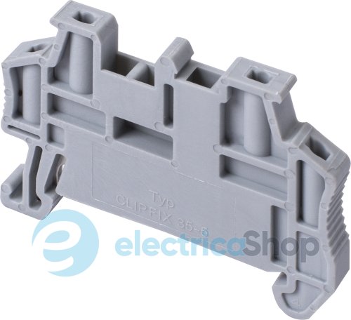 Фиксатор для наборных клеммных колодок на DIN-рейке e.tc.din.spring.end s070021 E.NEXT
