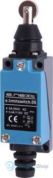 Вимикач кінцевий e.limitswitch.05 штовхач з горизонтальним роликом s0070009 E.NEXT