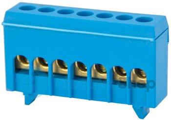 Шина нульова e.bsi.pro.1.7 на DIN-рейку в ізольованому корпусі p0650007 E.NEXT