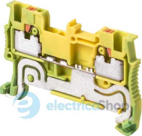 Набірна клемна колодка заземлення на DIN-рейку e.tc.z.din.spring.1,5 s070012 E.NEXT