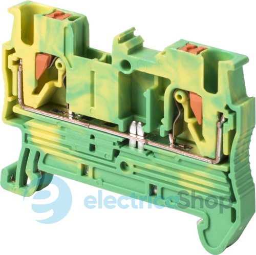 Набірна клемна колодка заземлення на DIN-рейку e.tc.z.din.spring.2,5 s070013 E.NEXT