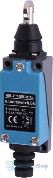 Вимикач кінцевий e.limitswitch.06 штовхач з вертикальним роликом s0070010 E.NEXT
