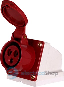 Силовая розетка стационарная e.socket.pro.3.16, 3п., 230V, 16A, (113) p012001 E.NEXT