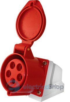 Силовая розетка стационарная e.socket.pro.5.16, 5п., 380V, 16A, (115) p012007 E.NEXT