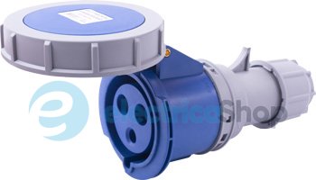 Силовая розетка переносная e.socket.223.32.67, 3п., 230V, 32A, IP67, i082016 E.NEXT