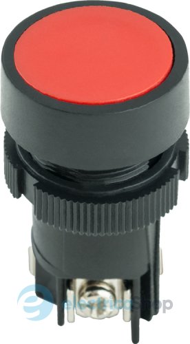 Кнопка пластикова без фіксації e.mb.ea145 червона 1NO+1NC p0810132 E.NEXT