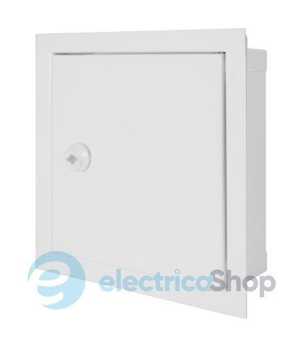 Дверца металлическая ревизионная e.mdoor.stand.200.200.z 200х200м с замком s0100059 E.NEXT