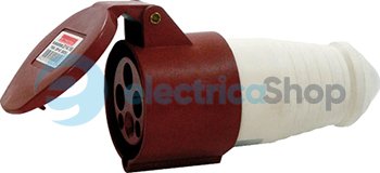 Силовая розетка переносная e.socket.pro.4.16, 4п., 380V, 16A, (214) p012017 E.NEXT