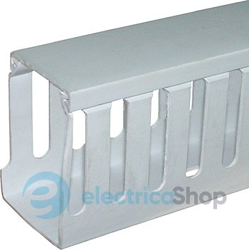 Короб пластиковый перфорированный e.trunking.perf.stand.45.65, 45х65мм, 2м s13033001 E.NEXT