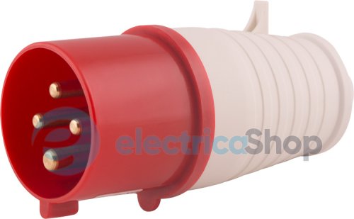 Силовая вилка переносная e.plug.pro.4.32, 4п., 380V, 32A, (024) p011005 E.NEXT