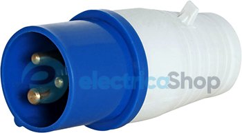 Силовая вилка переносная e.plug.pro.3.32, 3п., 230V, 32A, (023) p011002 E.NEXT