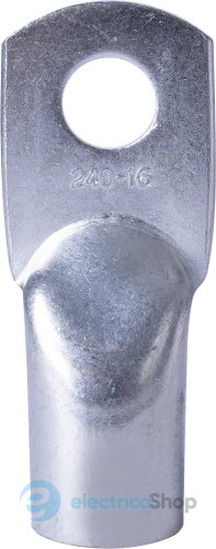 Медный луженый кабельный наконечник e.end.stand.jg.240мм.кв. M16мм L=90,5мм E.NEXT s077012