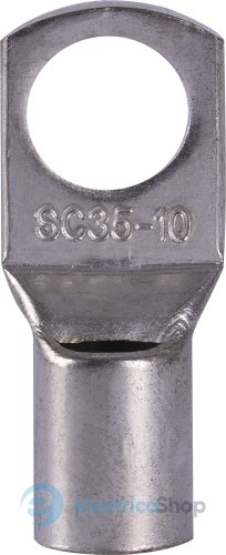 Медный луженый кабельный наконечник e.end.stand.c.35мм.кв. M8мм L=36,5мм E.NEXT s19022