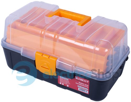 Ящик для инструмента, e.toolbox.pro.02, 16" 390x202x235мм t011002 E.NEXT