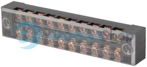 Клеммная колодка защищена e.tc.protect.15.10, 15А, 10 полюсов p056004 E.NEXT p056004 E.NEXT