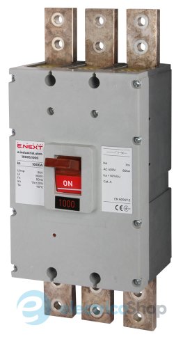 Силовий автоматичний вимикач e.industrial.ukm.1000S.1000, 3р, 1000А i0010023 E.NEXT