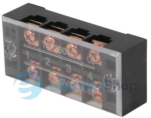Клеммная колодка защищена e.tc.protect.25.4, 25А, 4 полюса p056007 E.NEXT p056007 E.NEXT