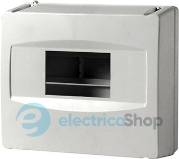 Корпус пластиковый 8-модульный e.plbox.stand.08, без дверцы CSU1035 E.NEXT