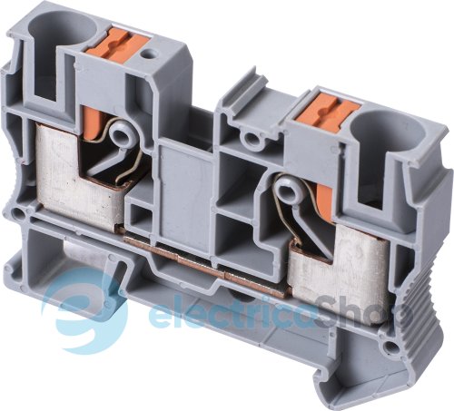 Клемна колодка набірна на DIN-рейку e.tc.din.spring.10 s070005 E.NEXT