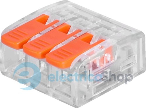 Клемна колодка e.lc.pro.wa.pl.3 з натискним важелем p0660302 E.NEXT