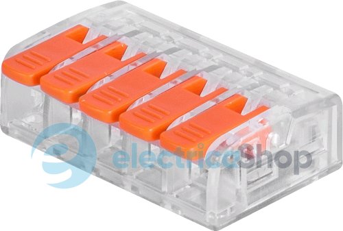 Клемна колодка e.lc.pro.wa.pl.5 з натискним важелем p0660303 E.NEXT